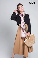 Women Silk Scarf Designer Plaid Summer Beach Shawls and Foulard Wrap Scarves Female Pure Silk Beach Stole