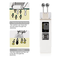 Galvanic Microcurrent Skin Firming Whiting Machine Iontophoresis Anti-aging Massager Skin Care Facial SPA Salon Beauty