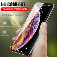 9H Tempered Glass For iPhone XS Max XR X 5c 5s 5se 4 4s Tough Protection Screen Protector Guard Film For iPhone X 10 6s 7 8 plus