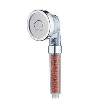 3 Function Adjustable Jetting Shower Head Bathroom High Pressure Water Handheld Saving Anion Filter SPA Shower Heads