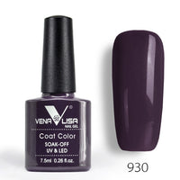 Nail Art Design Manicure 60Color 7.5Ml Soak Off Enamel Gel Polish UV Gel Nail Polish