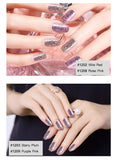 Platinum Gel nail polish Super Shiny Effect Nail Gel Perfect Soak off UV&LED nail color foil chorme Gel Polish