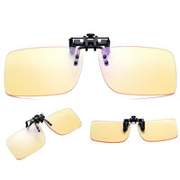 Mayitr Anti Blue Ray Anti-fatigue Glasses Blue Light Blocking Clip On Glasses 2 Colors For Computer Protection Gaming Glasses