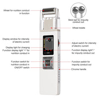 Galvanic Microcurrent Skin Firming Whiting Machine Iontophoresis Anti-aging Massager Skin Care Facial SPA Salon Beauty