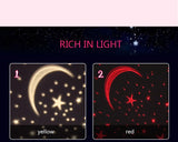 Romantic Starry Sky LED Night Light Projector Battery USB Night Light Creative Birthday Toys For Children