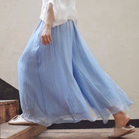 Women Summer Pants Loose Style Women Wide Leg Pants White Oversized Women Boho Pink Pants Female Trousers