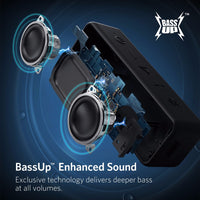 SoundCore 2 Portable Bluetooth Wireless Speaker Better Bass 24-Hour Playtime 66ft Bluetooth Range IPX7 Water Resistance